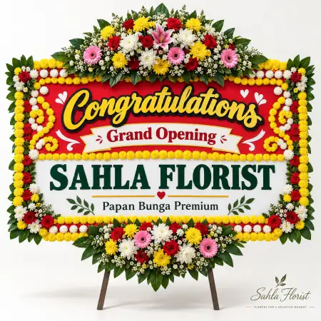 Papan Bunga Ucapan Selamat Cimahi Selatan
