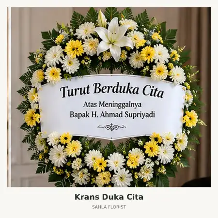 Krans Bunga Duka Cimahi Selatan